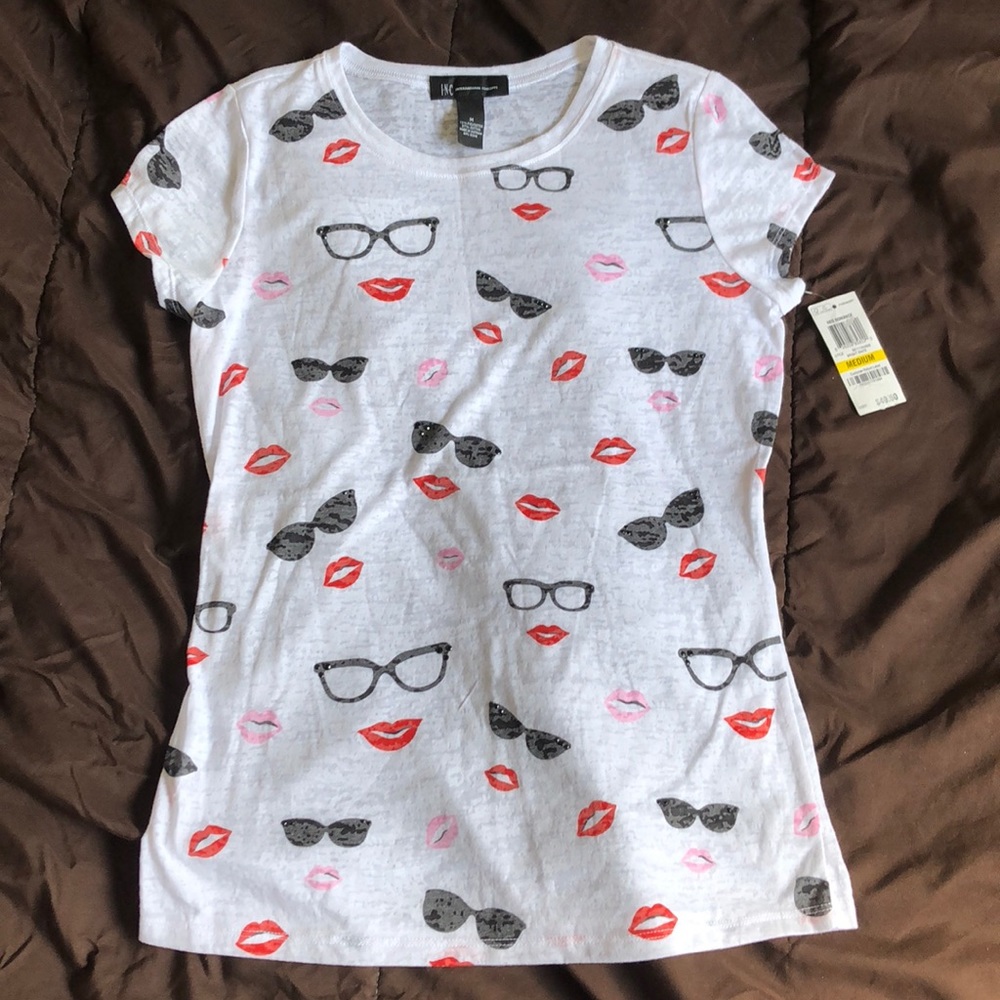 Shear white top